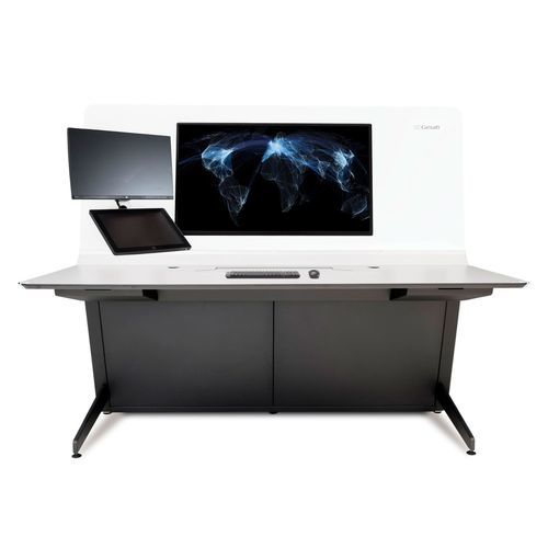 Console de controle de tráfego aéreo individual - ACTEA   - GESAB, S.A.U - reto / sem compartimentos de arrumação / para torre de controle
