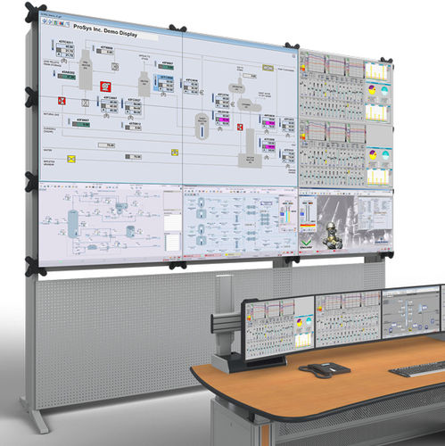 Console de controle de tráfego aéreo individual - KNURR TECHNICAL FURNITURE GMBH - reto / sem compartimentos de arrumação / para torre de controle