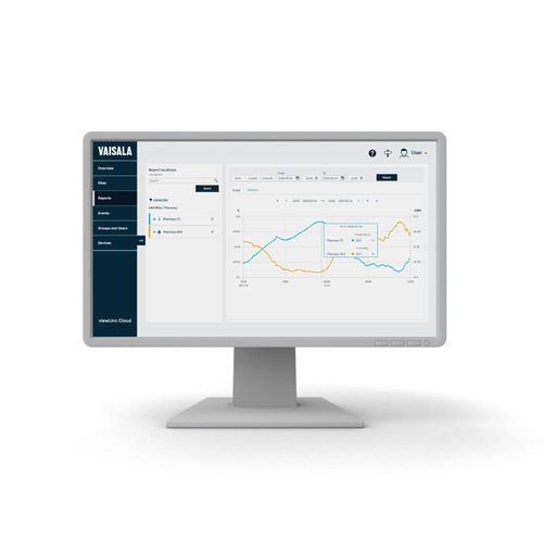 Software de segurança - viewLinc  - VAISALA OYJ - para controle de acesso / de monitoramento / de qualidade