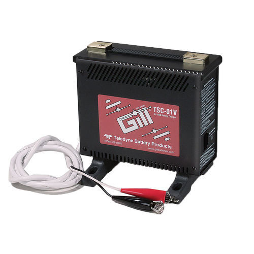 Carregador de bateria para equipamentos de apoio no solo - TSC-01V - Gill Electric Company
