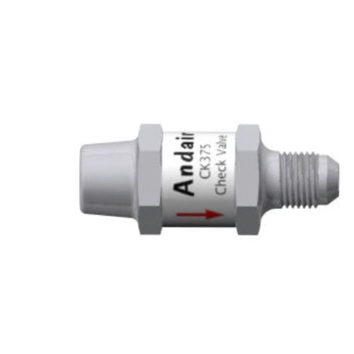 Válvula de retenção para avião leve - CK375 series - Andair Ltd. - macho-macho / fêmea / macho