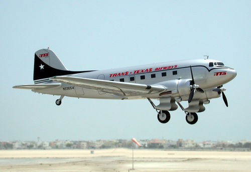Maquete de avião - DC-3s  - Bader models