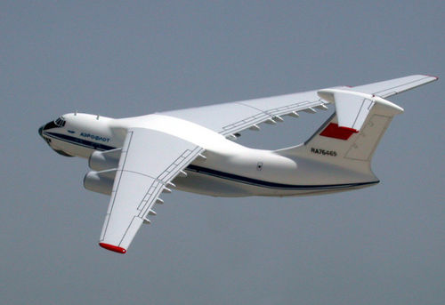 Maquete de avião - IL-76 - Bader models