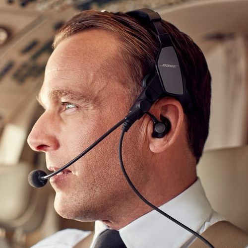 Capacete de aviação para piloto - ProFlight 2  - BOSE - para avião / com redução de ruído / leve