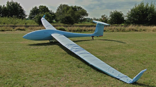 Lona de proteção para planador - Discus b (WL) - CLOUDDANCERS GbR - para cockpit / para telhado em vidro / para asas de avião