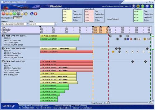 Software de monitoramento - CA - LTB400 Aviation Software GmbH - de CAM / de planejamento de voo / para manutenção