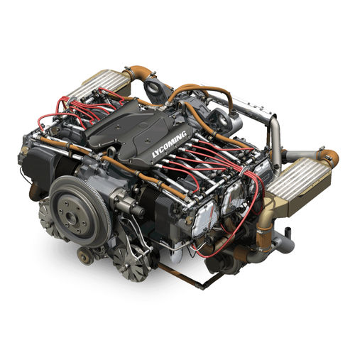 Motor de pistões > 300 cv - iE2 - Lycoming Engines - 100–300 kg / para avião leve / de 4 tempos