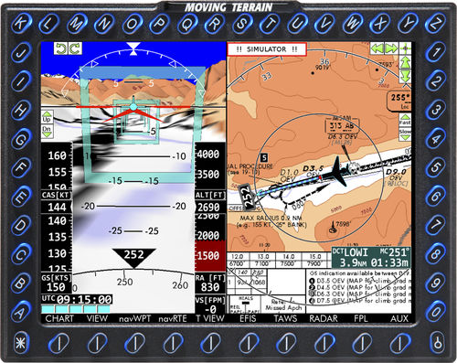 Electronic Flight Bag para piloto - MT VisionAir X EFB - Moving Terrain Air Navigation Systems AG