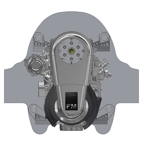 Motor de pistões 100–300 cv - JPE 01 - Pure Power fm Maro Srl - 100–300 kg / para aviação geral / de 4 tempos