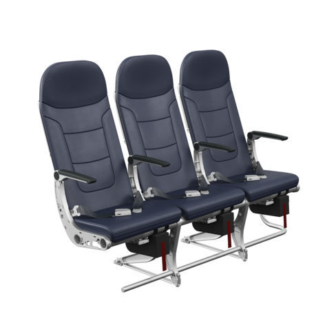 Assento para cabine de avião - 6HGA FB - Acro Aircraft Seating - para tripulantes / para classe econômica / com braços