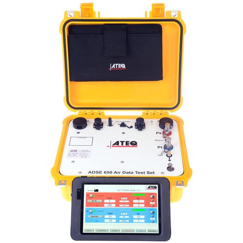 Testador Pitot estático - ADSE 650 - ATEQ Aviation Division - de pressão / para altímetro / de bateria