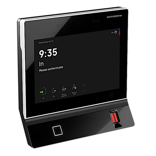Leitor de impressões digitais autónomo - 9800 K-7 - dormakaba - biométrico / de cartões / para aeroporto