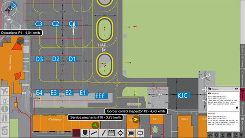 Software de mapeamento - AirMap - Adecs Airinfra - de segurança / de controle / de análise de dados