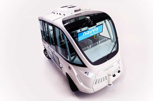 Ônibus para aeroporto - AUTONOM SHUTTLE - Navya - 15 passageiros / elétrico / autônomo