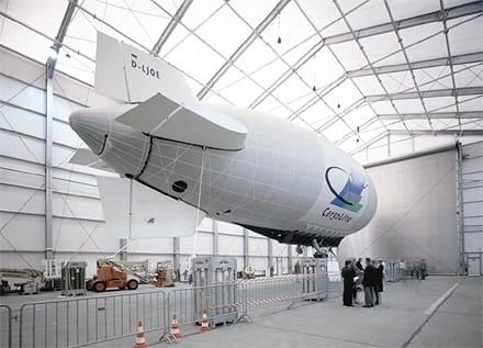 Hangar para avião de carga - Röder HTS Höcker GmbH - provisório / para aeroporto