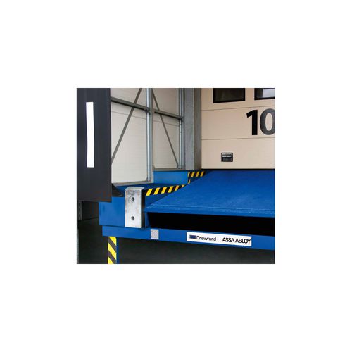Nivelador de doca hidráulico - Crawford DL6020STA  - Assa Abloy Entrance Systems - telescópico