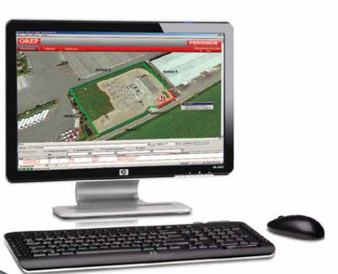 Software de videomonitoramento - PERIVISION - OREP - para aeroporto / em tempo real