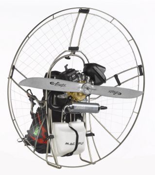 Paramotor monolugar - MACFLY 130 - MAC FLY PARAMOTEUR - com motor de pistões