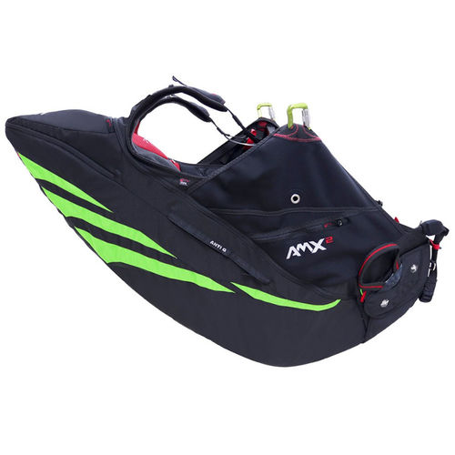 Selete para parapente - AMX 2 - SOL PARAGLIDERS - de paraquedas / monolugar / performance