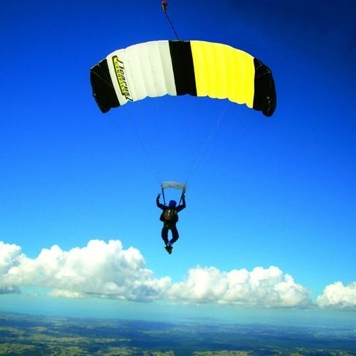 Paraquedas performance - SAFIRE 3 - NZ Aerosports - para piloto intermediário / para iniciante / monolugar