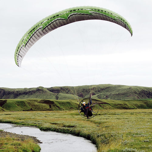 Vela de paramotor performance - PROGRESS series - U-Turn GmbH - para piloto intermediário / cross / monolugar