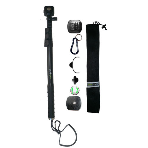 Câmera para sistema de entretenimento a bordo - QuikPod DSLR/POV ultra   - Basisrausch GmbH - para voo livre