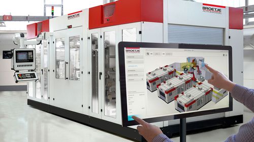 Centro de usinagem de 4 eixos - STAXX COMPACT - Broetje-Automation - horizontal / para aeronáutica