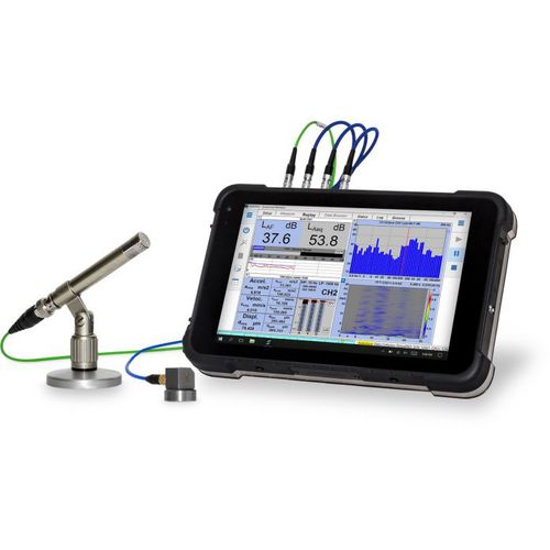 Analisador de ruído - NoisePAD™ - Sinus Messtechnik GmbH - de sinal / de potência / portátil