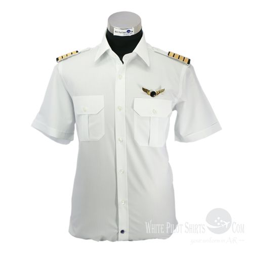 Uniforme de homem - Blended - Whitepilotshirt.com - para piloto / em algodão