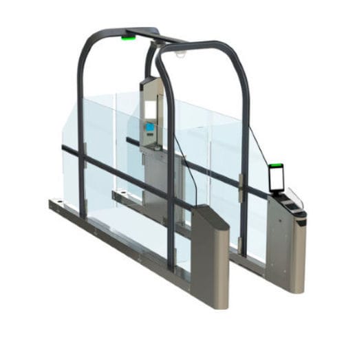 Sistema de controle automático de fronteiras para aeroporto - ImmSec series - Gunnebo Entrance Control - com leitor RFID / com leitor biométrico / com leitor de documentos