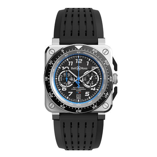 Relógio de pulso modelo Aviator - BR 03-94 A521 - BELL & ROSS - cronógrafo / automático