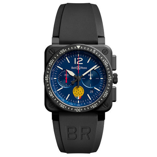 Relógio de pulso modelo Aviator - BR 03-94 - BELL & ROSS - cronógrafo / automático