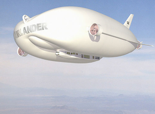 Dirigível semirrígido - AIRLANDER 50 - Hybrid Air Vehicles - de transporte / de elevação / para carga