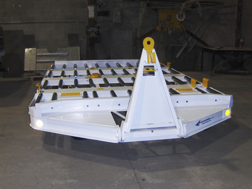 Dolly para paletes - SLPC - ACCESSAIR Systems - porta-contêiner / com 2 eixos / para aeroporto