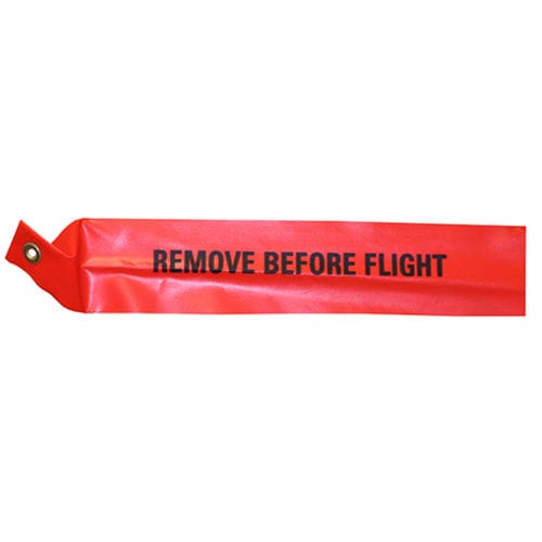 Fita aeronáutica para avião - SKU W-STREAMERS - Estex Manufacturing Company - laranja / remove before flight
