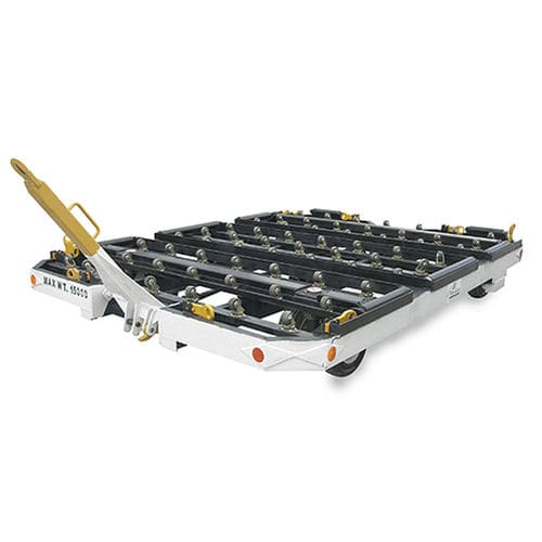 Dolly para paletes - PD 8011 - Par-Kan Company - com 2 eixos / para avião de carga / para aeroporto