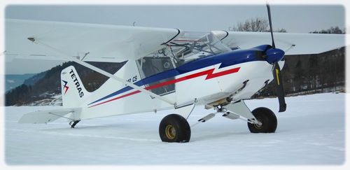 Ultraleve motorizado de 2 lugares - TETRAS CS - HUMBERT AVIATION - com motor de 4 tempos / para escola / monomotor
