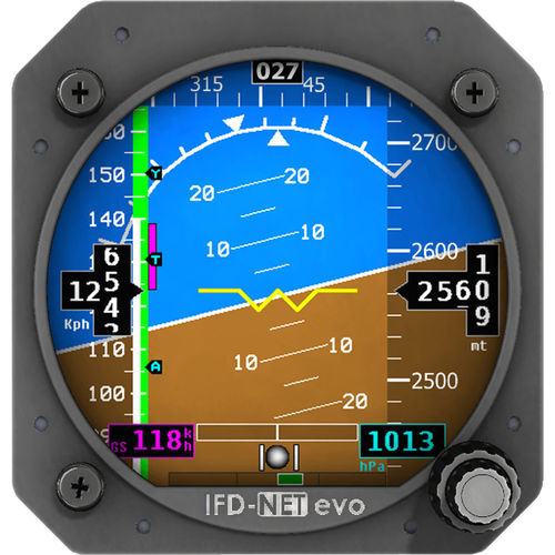 EFIS para avião - EVO PFD - M.A.V. AVIONIC SRL - TFT
