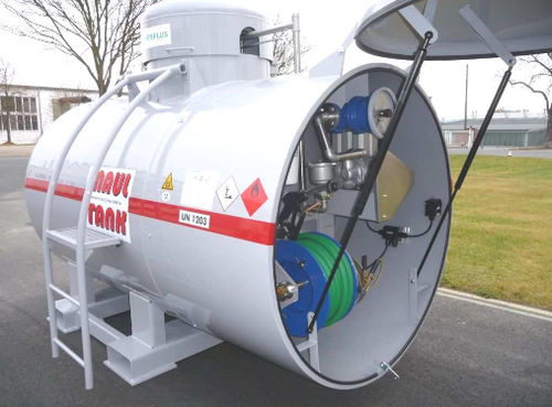 Posto de abastecimento de combustível com bomba de abastecimento - 2900-01 - MAUL-TANK - para aeroporto