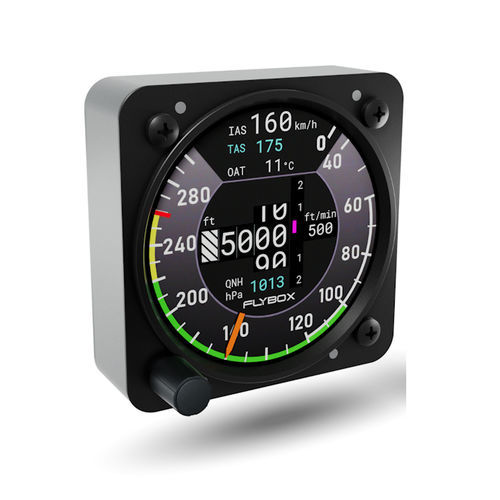 Anemômetro para avião - SkySense AS series - Flybox Avionics - digital