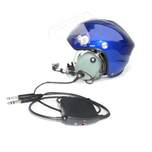 Capacete para voo livre - HM1101C - Nicepower Tech Inc - aberto / preto / verde