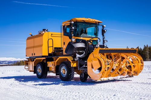 Soprador de neve montado em caminhão - SEB  - Oshkosh Airport Products - para aeroporto
