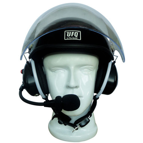 Headset para piloto - UFQ PPH-4 - U Fly Quiet Headsets & Helmets - para paramotor / com redução de ruído / com capacete