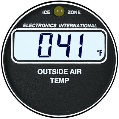 Indicador de temperatura - A-1 - Electronics International - eletrônico / para motor / para avião