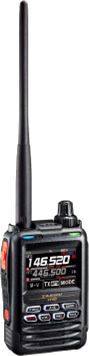 Walkie-talkie VHF - FT5DR - Yaesu USA - para avião / portátil