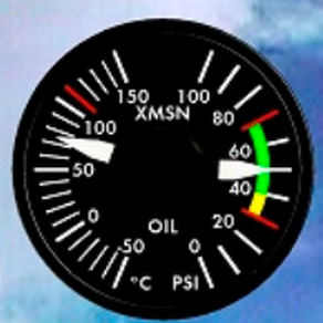 Indicador de pressão - DJ PN 65000-112 - Diamond J, Inc. - de temperatura / analógico / de óleo