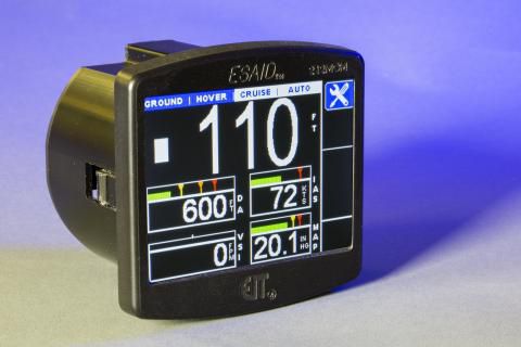 MFD display multifuncional - ESAID® - EIT Avionics - para avião