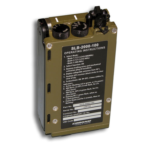 Radiobaliza de localização pessoal para avião - SIG-7023-00 - Life Support International, Inc. - portátil