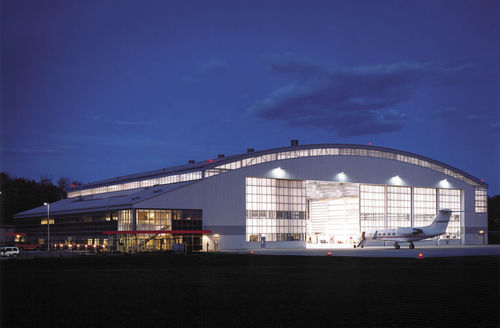 Hangar para avião - Heavy Structures - aberto / provisório / para aeroporto