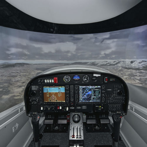 Simulador de voo - S823 - Elite Simulation Solutions - de avião / VFR / IFR